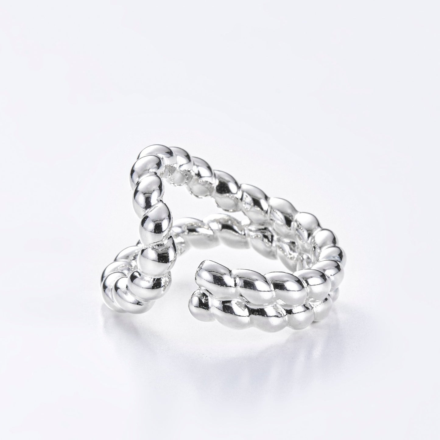 twist circle ring